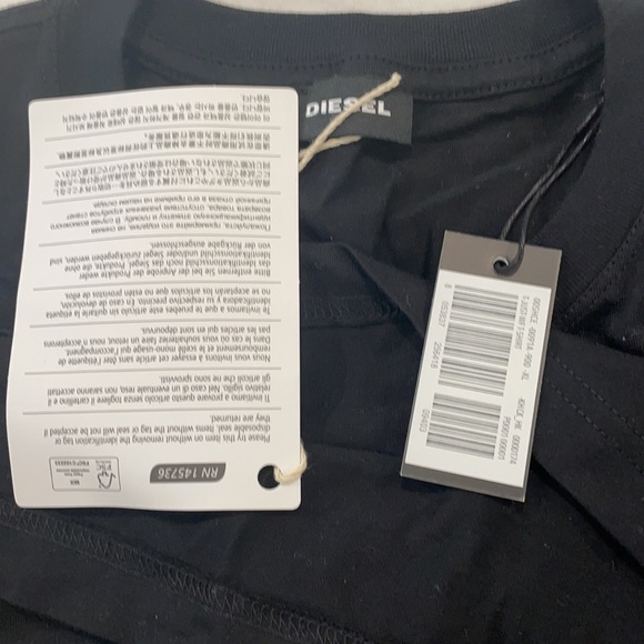 Diesel tshirt blk nwt - Picture 6 of 10